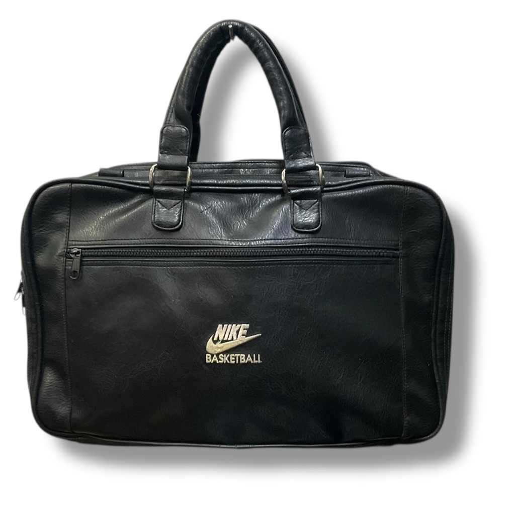 Vintage Nike Basketball Acc Tournament 1995 Duffel Bag Black